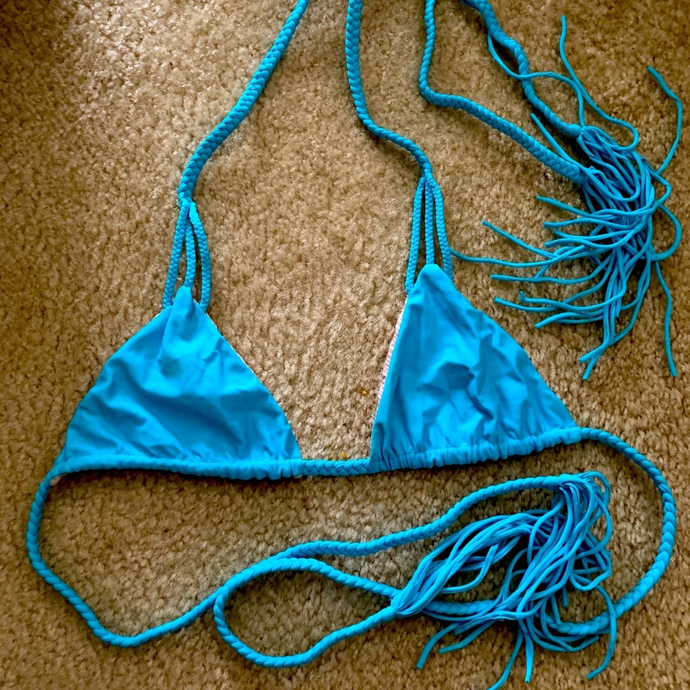 Acacia top, turquoise